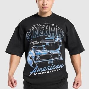 Gymshark American Muscle Tshirt - MENS XS- OVERSIZED